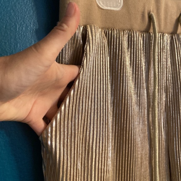 ⭐️ Know. One. Cares Gold Jogger Pants - Picture 4 of 11